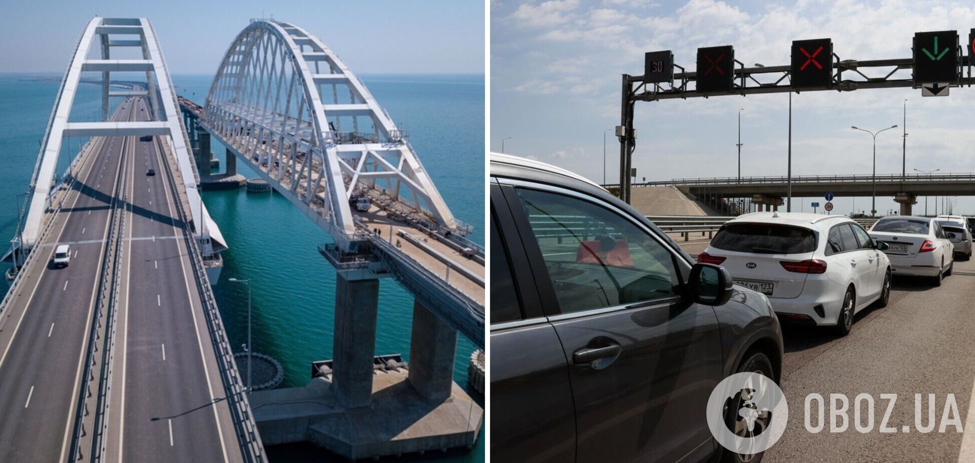 Автомобильную часть Крымского моста перекроют якобы для ремонта