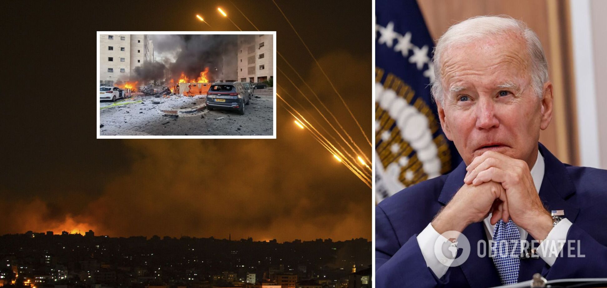 'Это был акт чистого зла': Байден заявил, что нападение ХАМАС на Израиль вызвало воспоминания о геноциде евреев