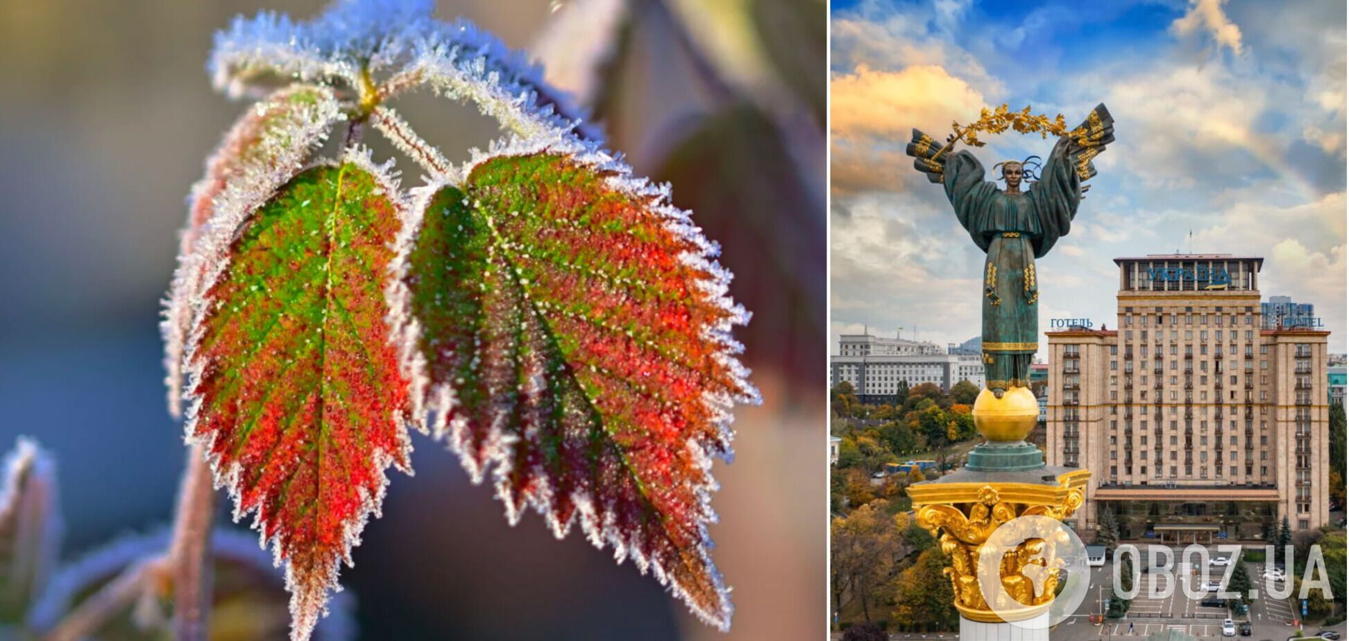 Синоптики прогнозируют первые заморозки в Киеве