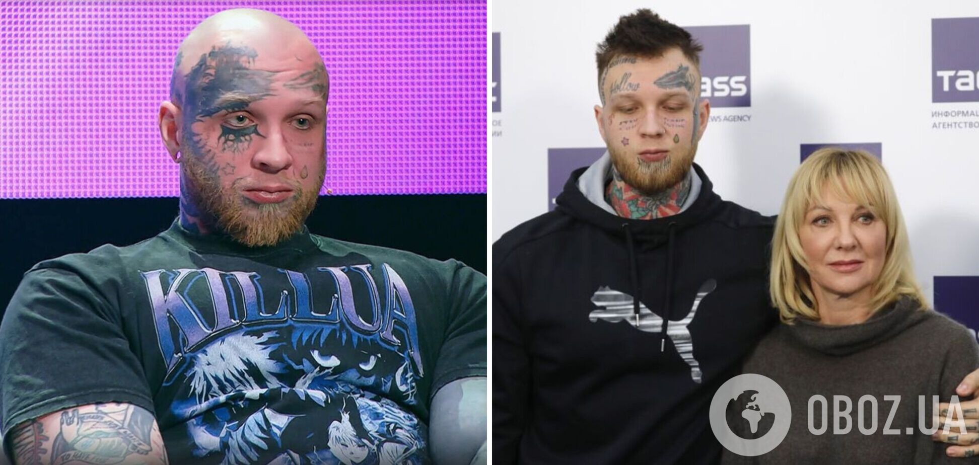 Сын звезды 'Каменской', которая всем лгала о русофобии в Украине, сделал тату с изображением серийных убийц