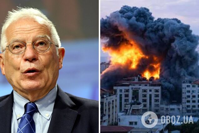 Боррель закликав розмежовувати бойовиків ХАМАС та народ Палестини