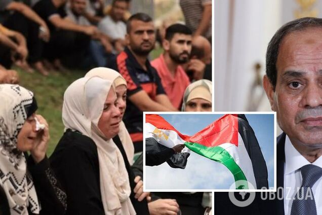 'Должны оставаться на своей земле': президент Египта отказался принимать беженцев из сектора Газа