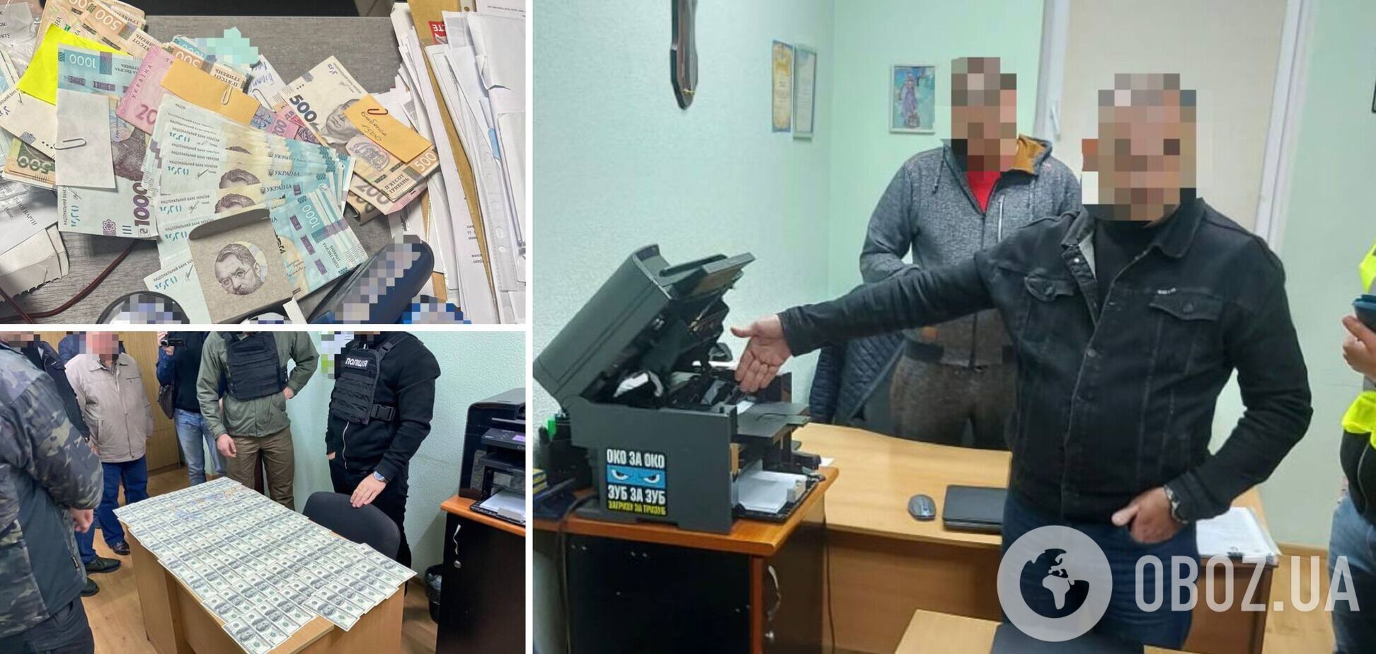 Адвокат прятал 'заработанные' деньги в принтере