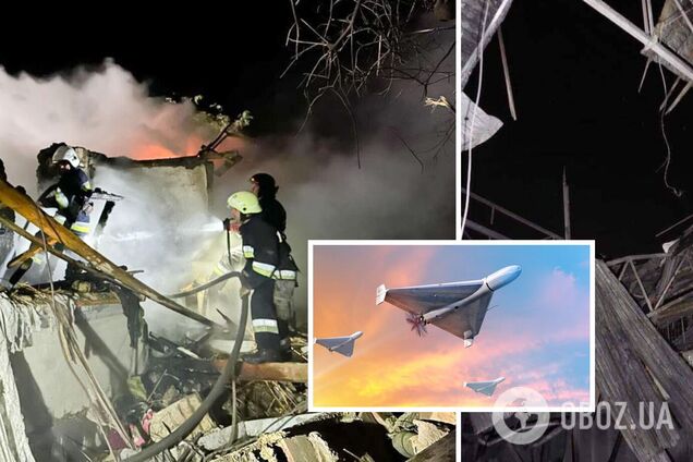 Окупанти вночі атакували Одещину дронами: є влучання в складські будівлі, пошкоджено будинки. Фото і відео