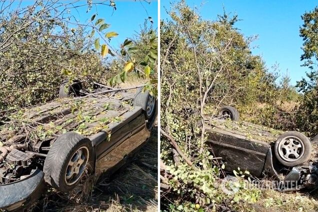 Авто вилетіло в лісосмугу і перекинулося: на Одещині після весілля у ДТП загинули наречений та брат нареченої – ЗМІ 