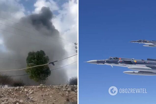 Авіація Ізраїлю вдарила по аеропортах Дамаска та Алеппо в Сирії. Відео 