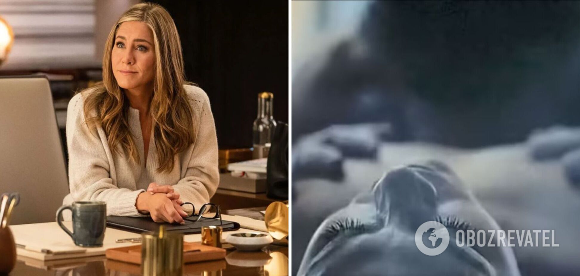 54-летняя Дженнифер Энистон полностью обнажилась во время съемок: фото голой актрисы и ее партнера попали в СМИ