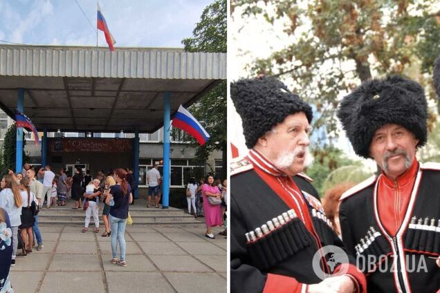 Оккупанты привлекли российских 'казаков' к охране школ на юге Украины: они домогаются детей – ЦНС