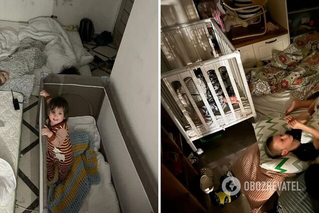 Сначала скрывались от ракет в Киевской области, теперь – в Израиле: главный раввин Украины показал щемящие фото внуков в укрытии