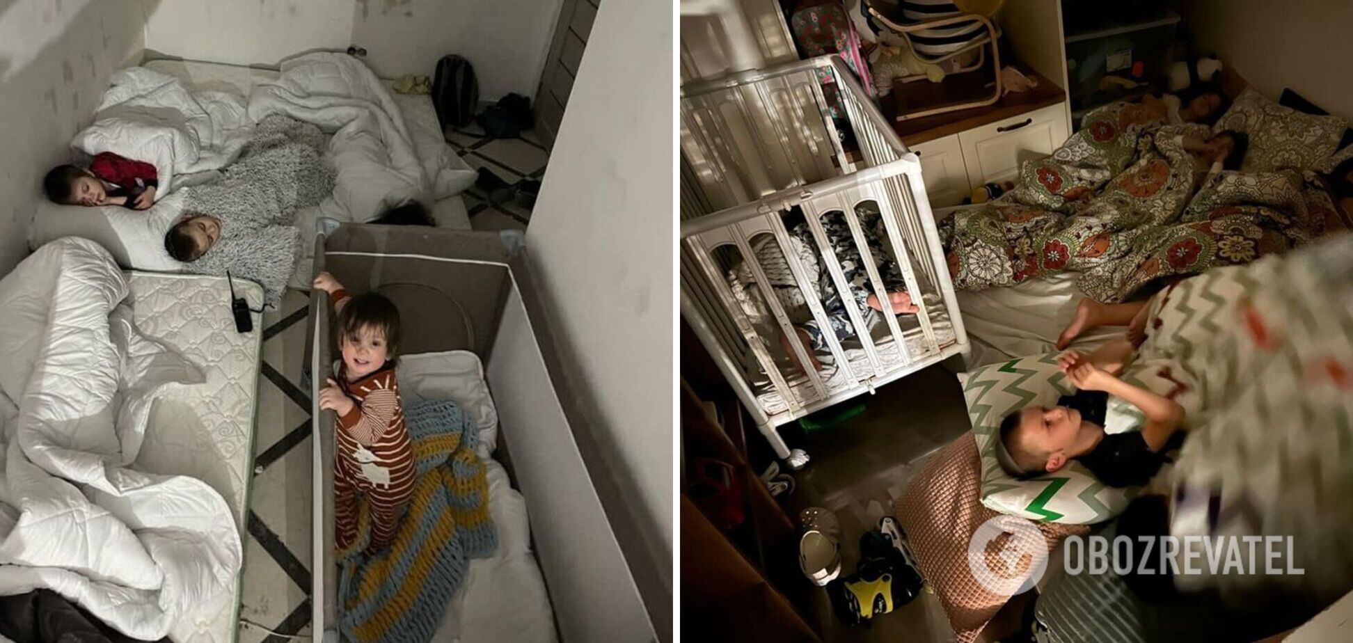 Сначала скрывались от ракет в Киевской области, теперь – в Израиле: главный раввин Украины показал щемящие фото внуков в укрытии