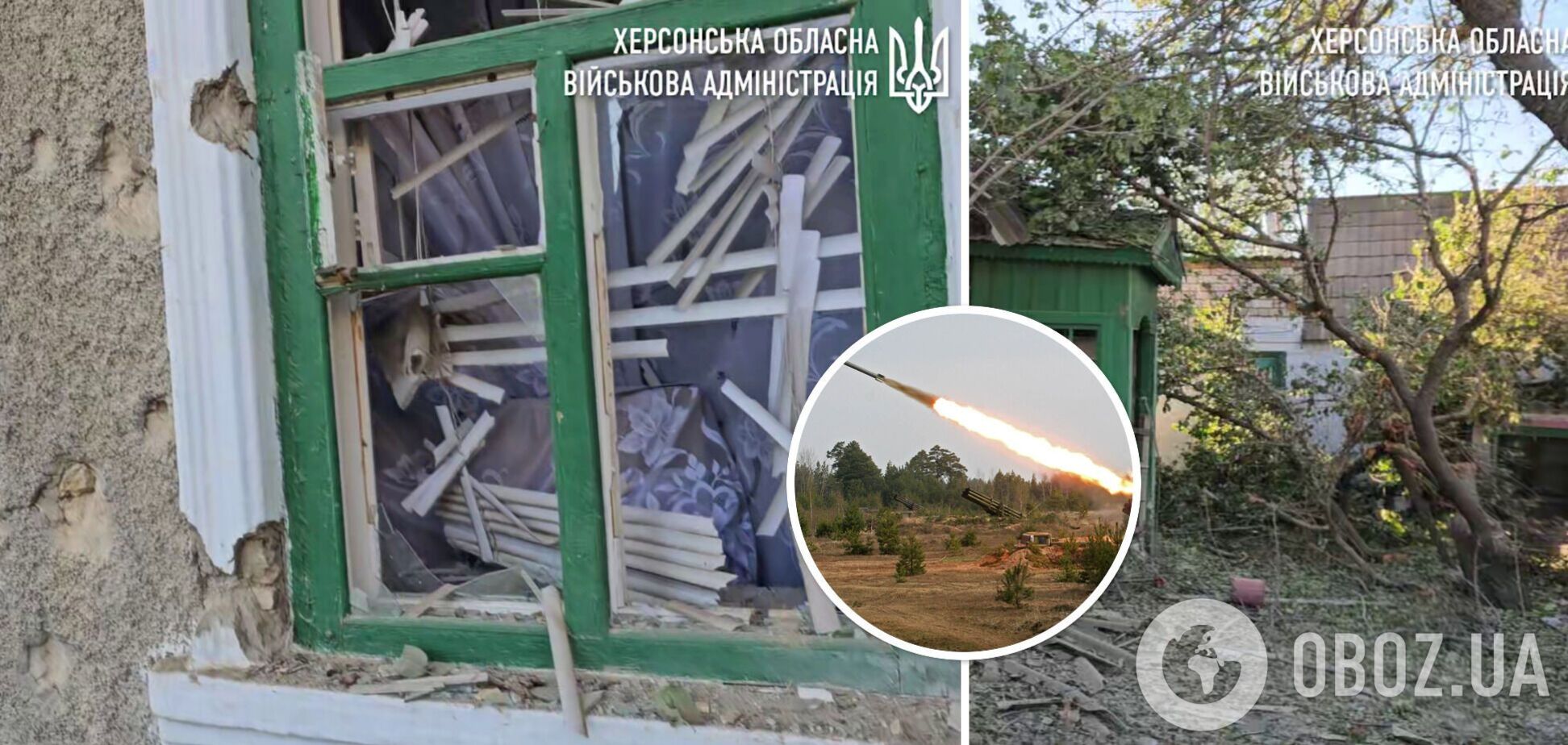 Оккупанты 12 октября обстреливали Чернобаевку
