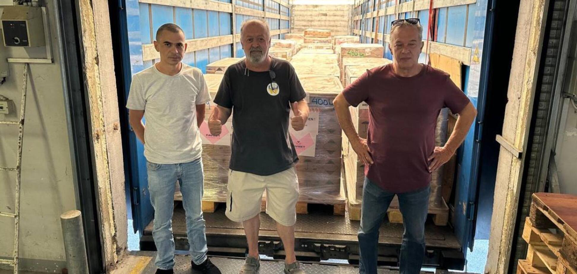 Продукты, одежда и не только: в Украину доставлена партия гумпомощи из Хорватии при поддержке Favbet Foundation