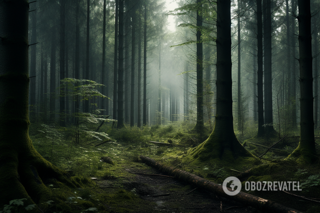 У лісі у Польщі близько 400 дерев зігнулися під кутом 90 градусів: вчені сперечаються через моторошний феномен. Відео 