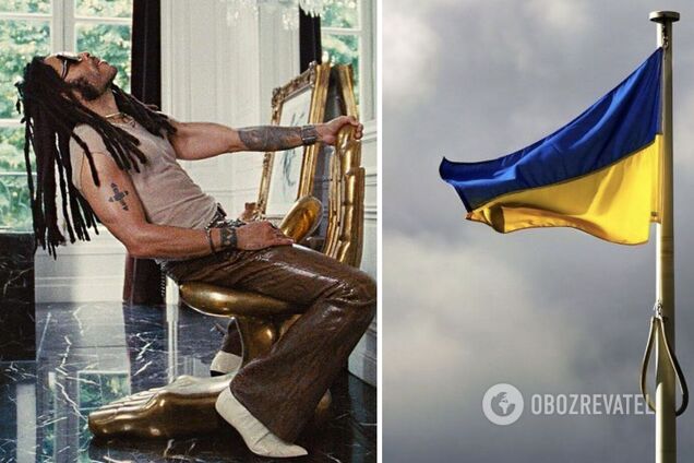 Рок-звезда Ленни Кравиц назвал себя украинцем после съемок в клипе Тани Муиньо