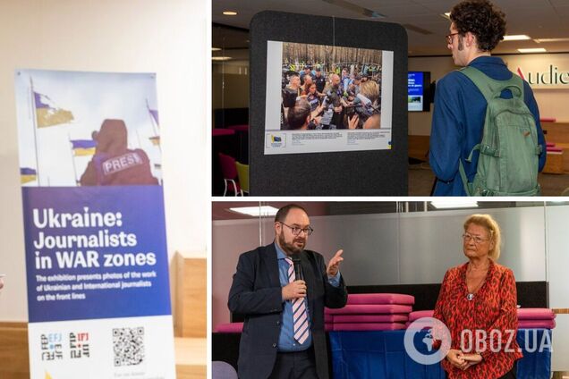 Війна в Україні повинна залишатися в центрі уваги світових медіа: НСЖУ відкрила фотовиставку в Парижі
