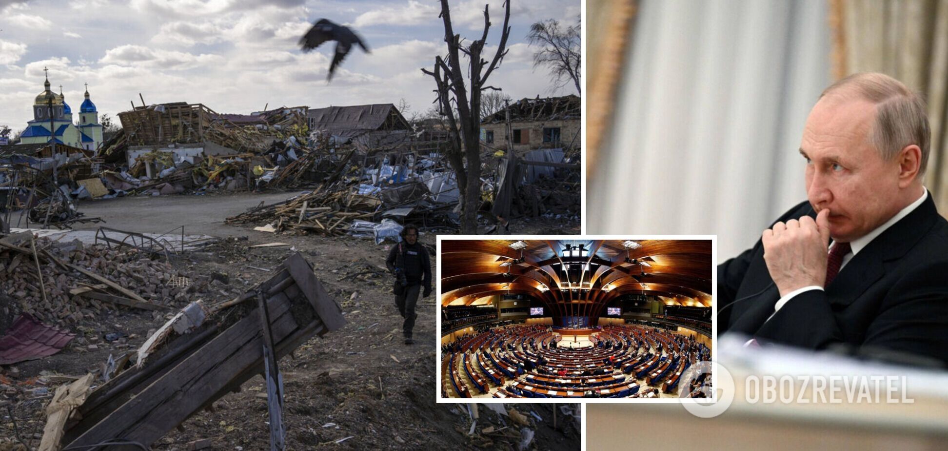 ПАСЕ приняла резолюцию, признавшую Путина диктатором