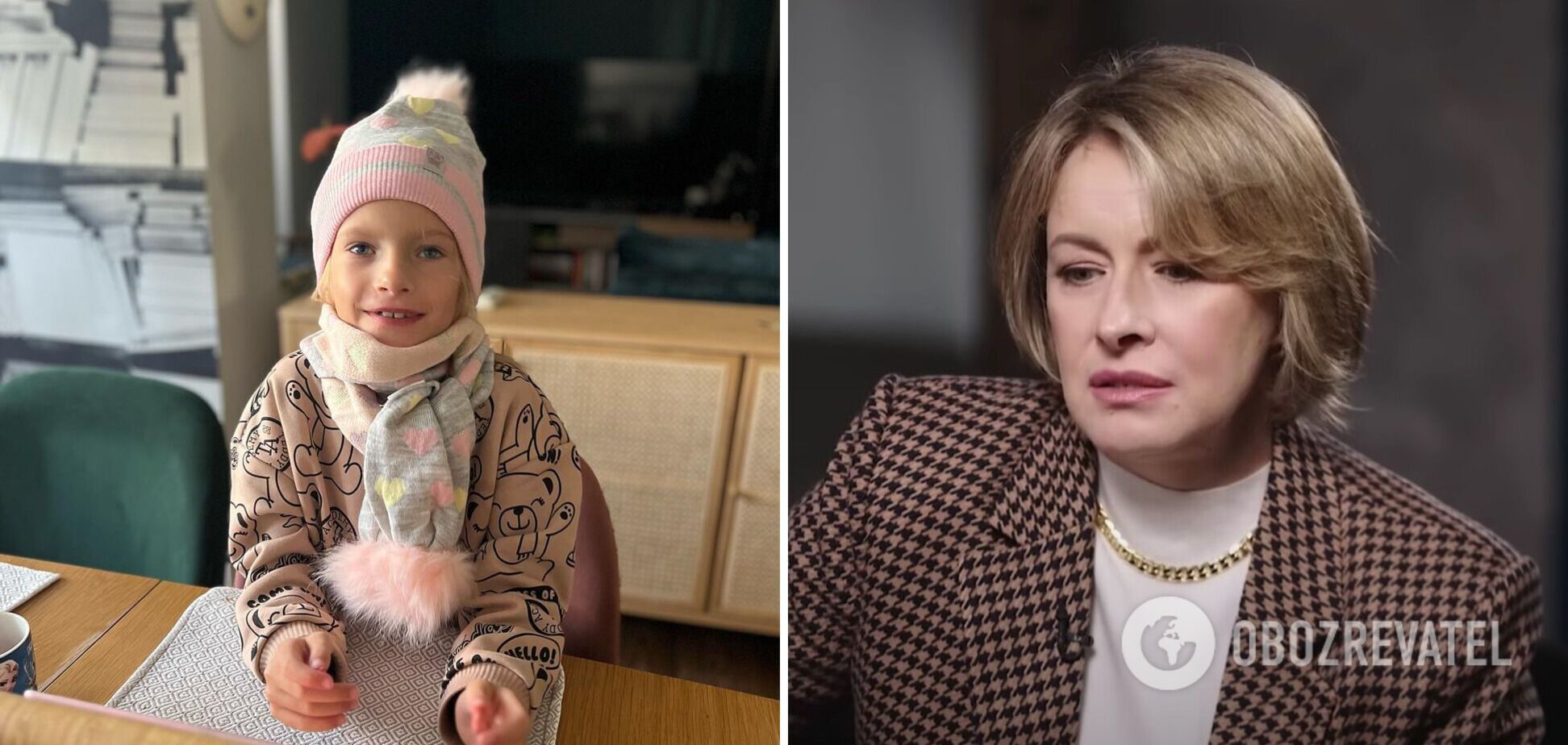 7-річній дочці Олени Кравець зробили серйозну операцію: актриса показала фото до і після 