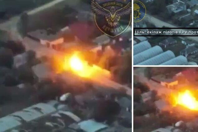 На Херсонщині український дрон знищив ворожий FPV-екіпаж. Відео