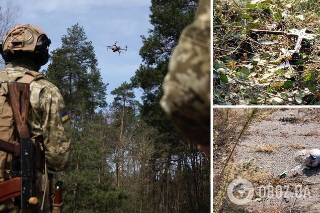 Прикордонники приземлили 7 ворожих дронів на Запоріжжі. Фото