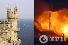 В оккупированном Крыму пожары: горят газопровод вблизи Симферополя и дамба с переправой через Сиваш на Херсонщину