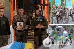 Отдал жизнь за свободу Украины: на Раховщине провели в последний путь погибшего героя Михаила Тафийчука. Фото и видео