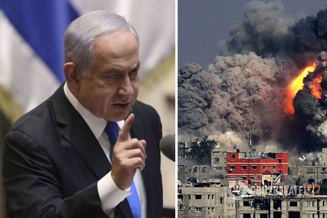 'Це лише початок': Нетаньягу прокоментував перший тиждень бомбардувань об'єктів ХАМАС у секторі Гази