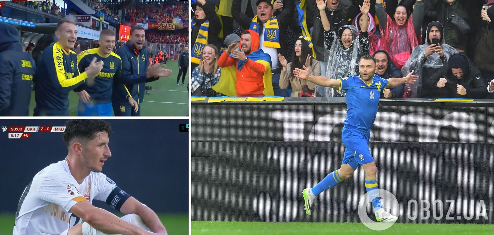 На останній секунді. Україна забила неймовірний гол із 40 метрів у відборі Євро-2024. Відео шедевру