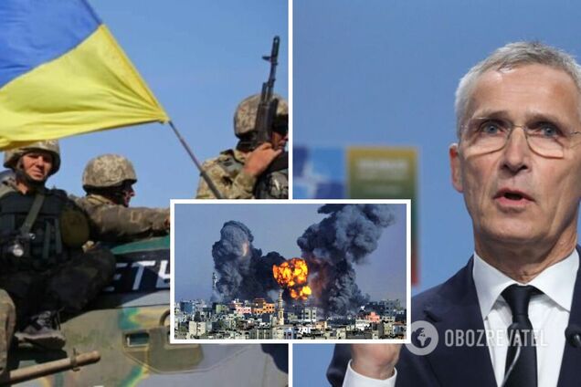 Війна в Ізраїлі не підірве можливості НАТО допомагати Україні, – Столтенберг