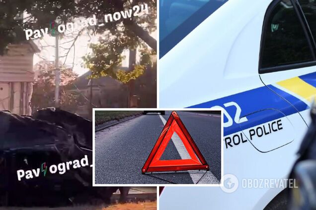 У Павлограді авто на швидкості влетіло в житловий будинок, є загиблі. Відео