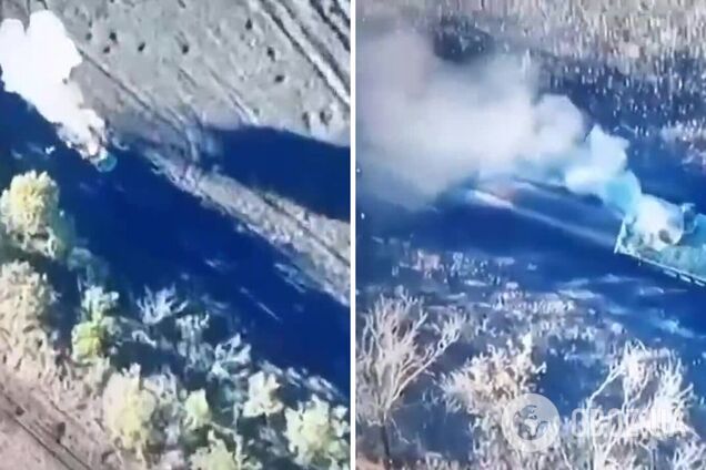 Бесплатные билеты в ад: ВСУ на Лиманском направлении эффектно уничтожили вражескую технику с личным составом. Видео