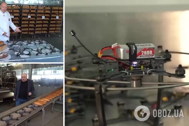 В Тамбове хлебокомбинат производит дроны для войны против Украины: пропагандист похвастался, что те пахнут выпечкой. Видео