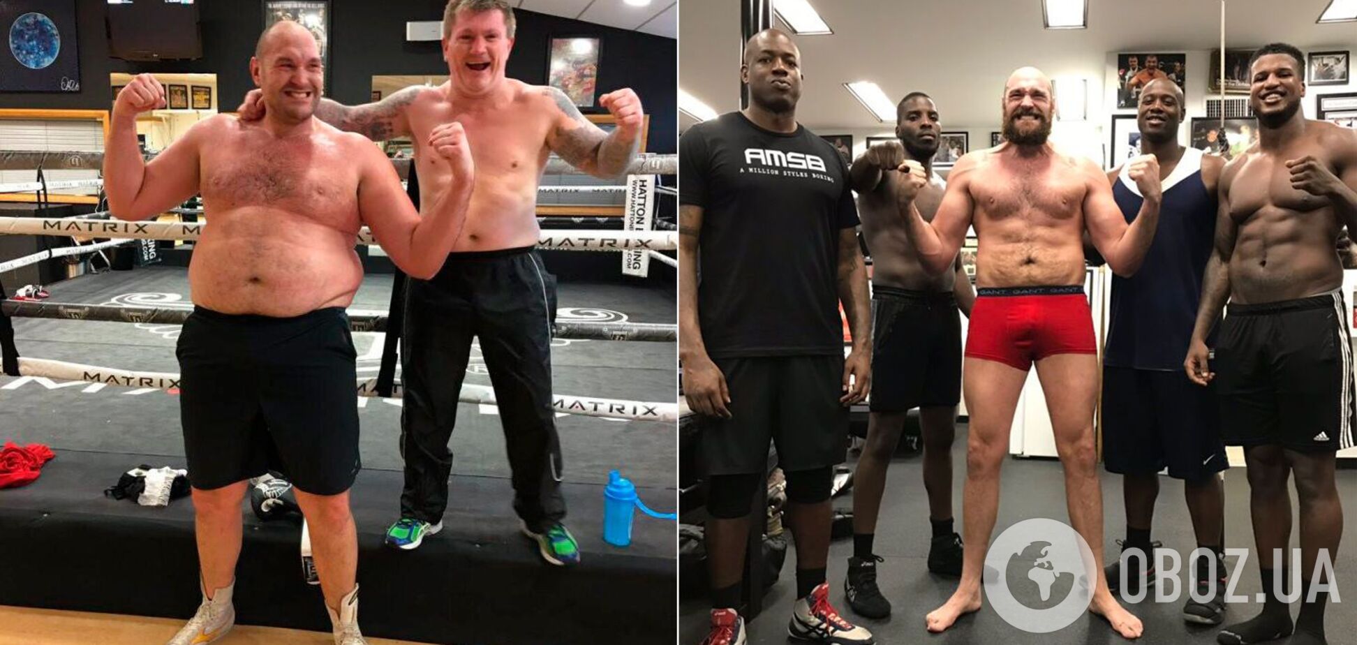 Тайсон Фьюри рассказал, как сбросил почти 70 килограмм за месяц
