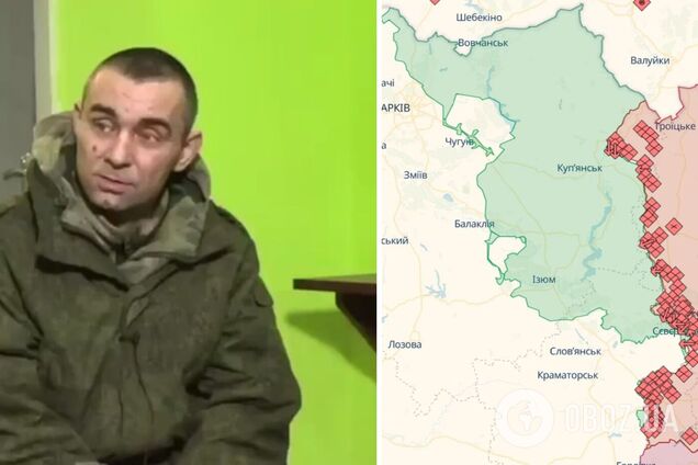 'У меня просто по географии два было': пленный оккупант 'оригинально' объяснил, почему оказался на фронте в Харьковской области. Видео