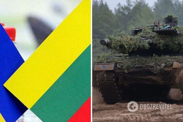 Поврежденные во время войны в Украине танки Leopard будут ремонтироваться в Литве: что известно