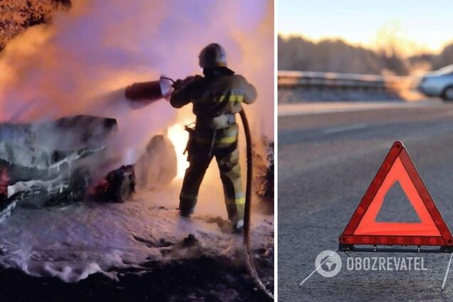 Не разминулись два автомобиля: в Николаевской области в ДТП погиб человек, еще четверо травмировались. Фото