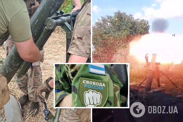 Пытались атаковать позиции ВСУ: легион 'Свобода России' уничтожил три российских танка Т-72 под Бахмутом. Видео