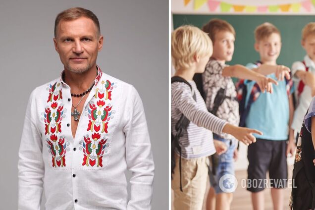 Дітям Олега Скрипки влаштували цькування в школі, бо в них не було мобільних телефонів