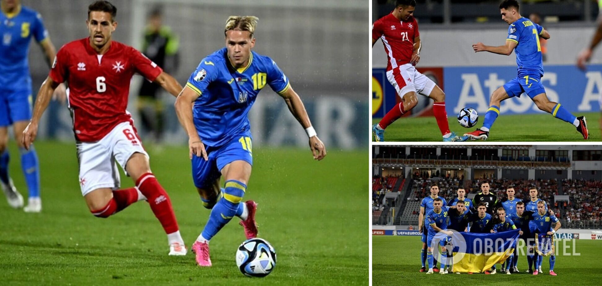 Україна з дебютним голом Мудрика здобула вольову перемогу у відборі Євро-2024. Відео