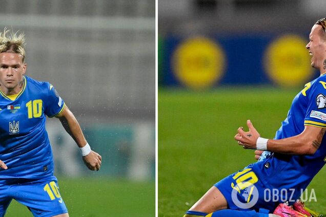 Опубліковано вражаючу статистику Мудрика у матчі з Мальтою у відборі Євро-2024