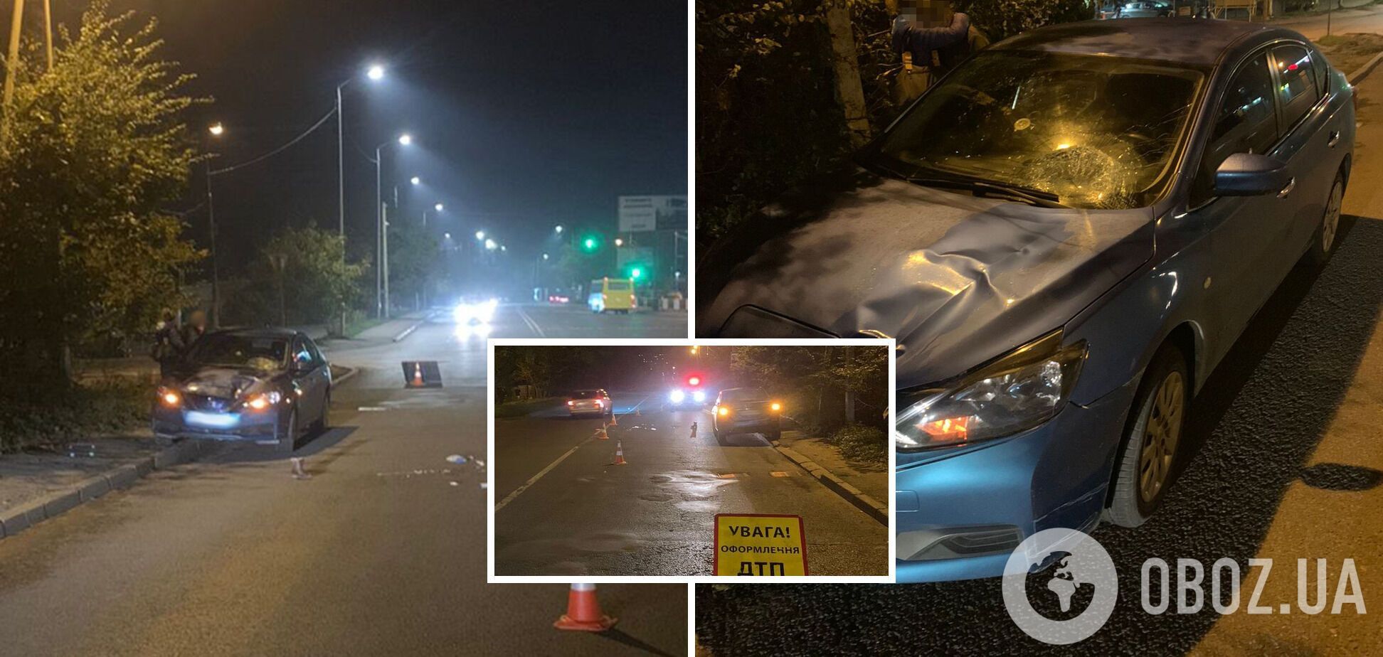 У Львові іноземець збив жінку, а через три години загинув у ДТП на тому ж місці. Фото