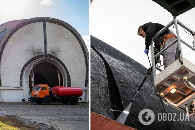 В киевском крематории приступили к ремонтным работам в залах для прощания. Фото