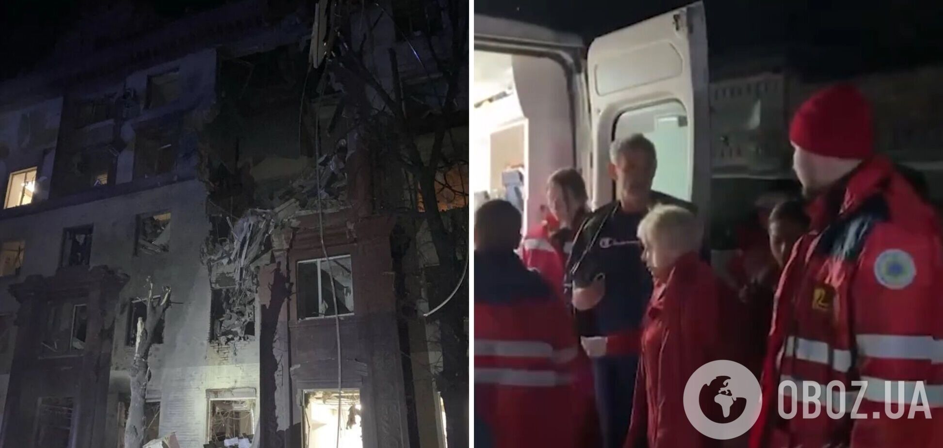 'Медика пропустіть': у поліції показали, як рятували людей з-під завалів після ракетного удару РФ по будинку в Запоріжжі. Відео 