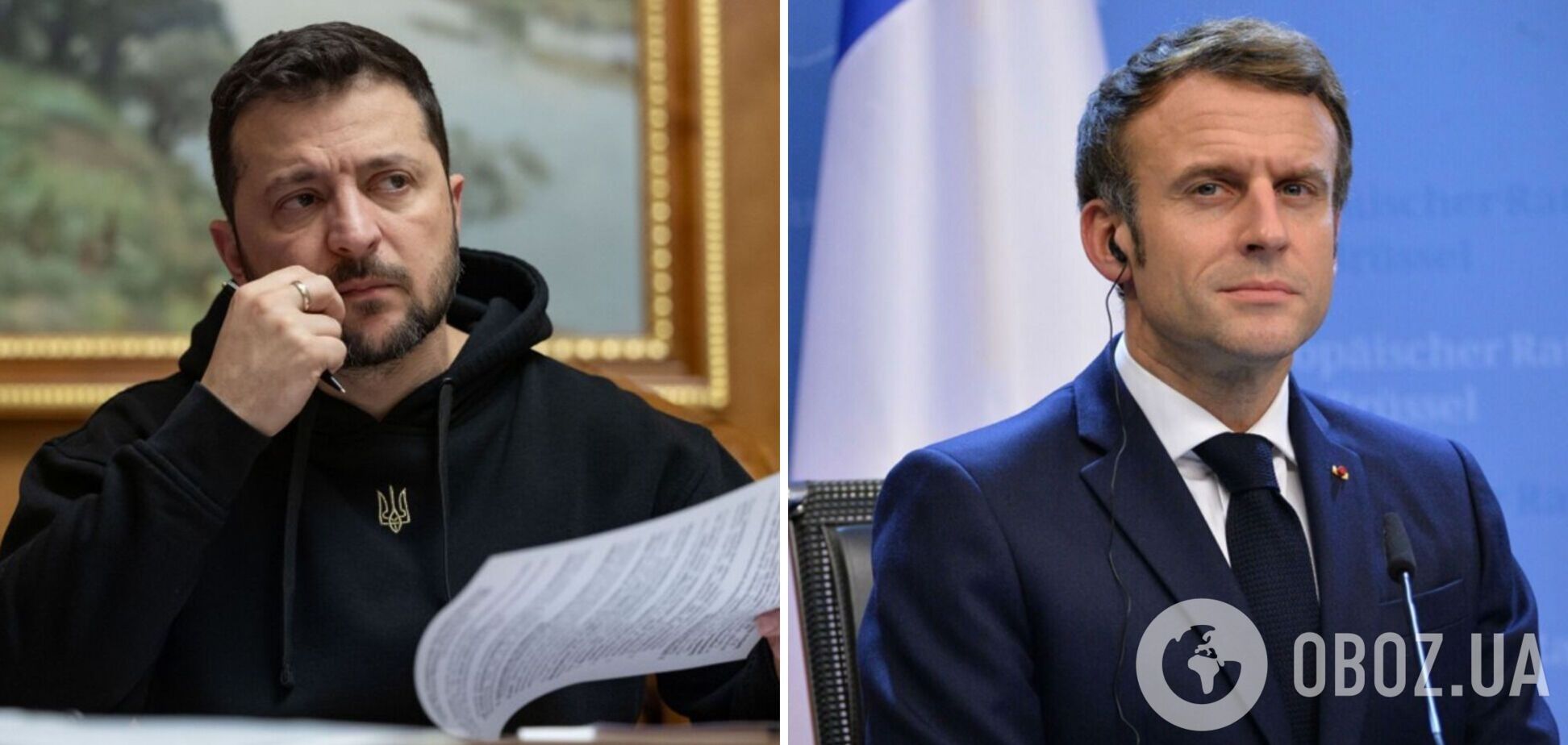 Зеленский провел переговоры с Макроном: о чем говорили президенты