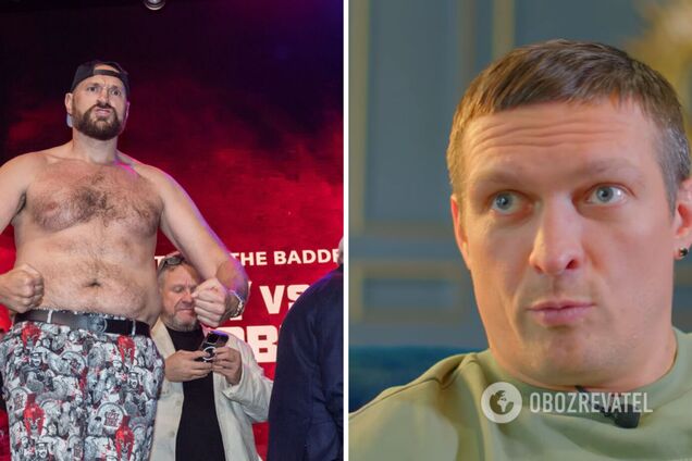 Усик передал привет 'пузатому красавчику' Фьюри накануне боя. Видео