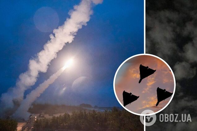 Росія атакувала Україну дронами та ракетами: сили ППО збили три 'Шахеди' й Х-59