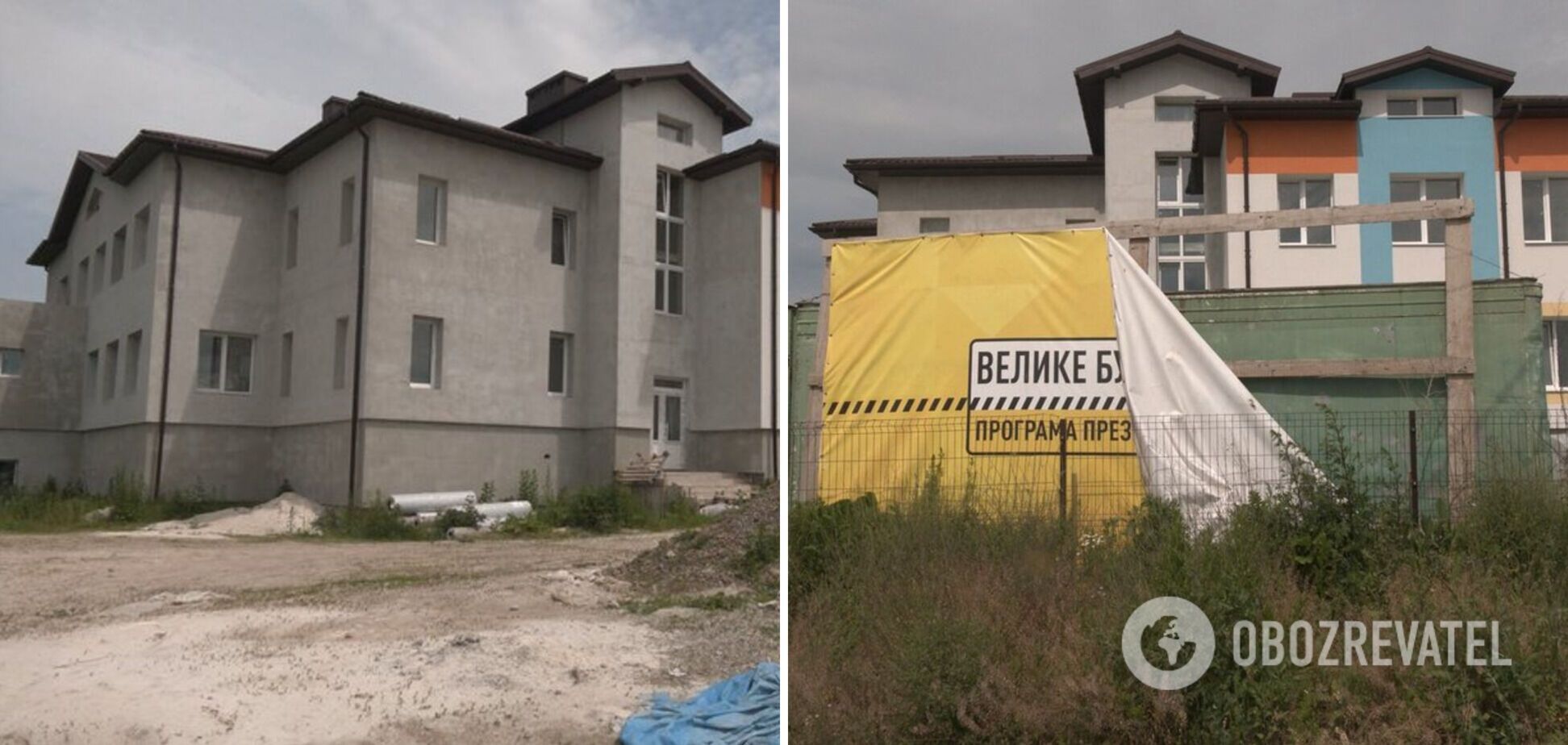 Школа в Чукаловке осталась недостроенной