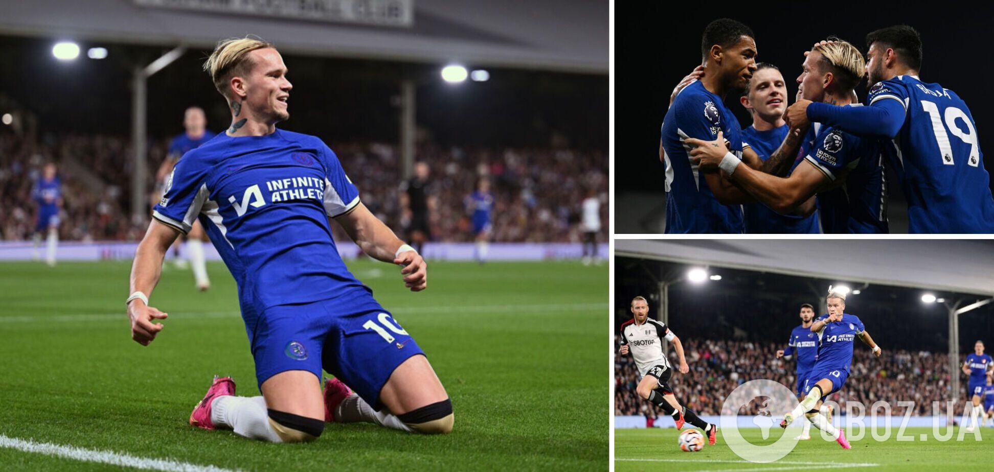 Мудрик забил первый гол за 'Челси'. Видео