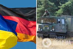 Німеччина передала Україні всюдиходи та інженерні машини для розмінування. Фото