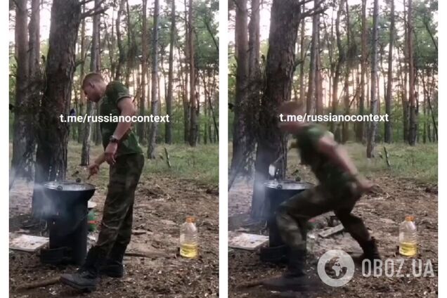 Російські загарбники потрапили під обстріл