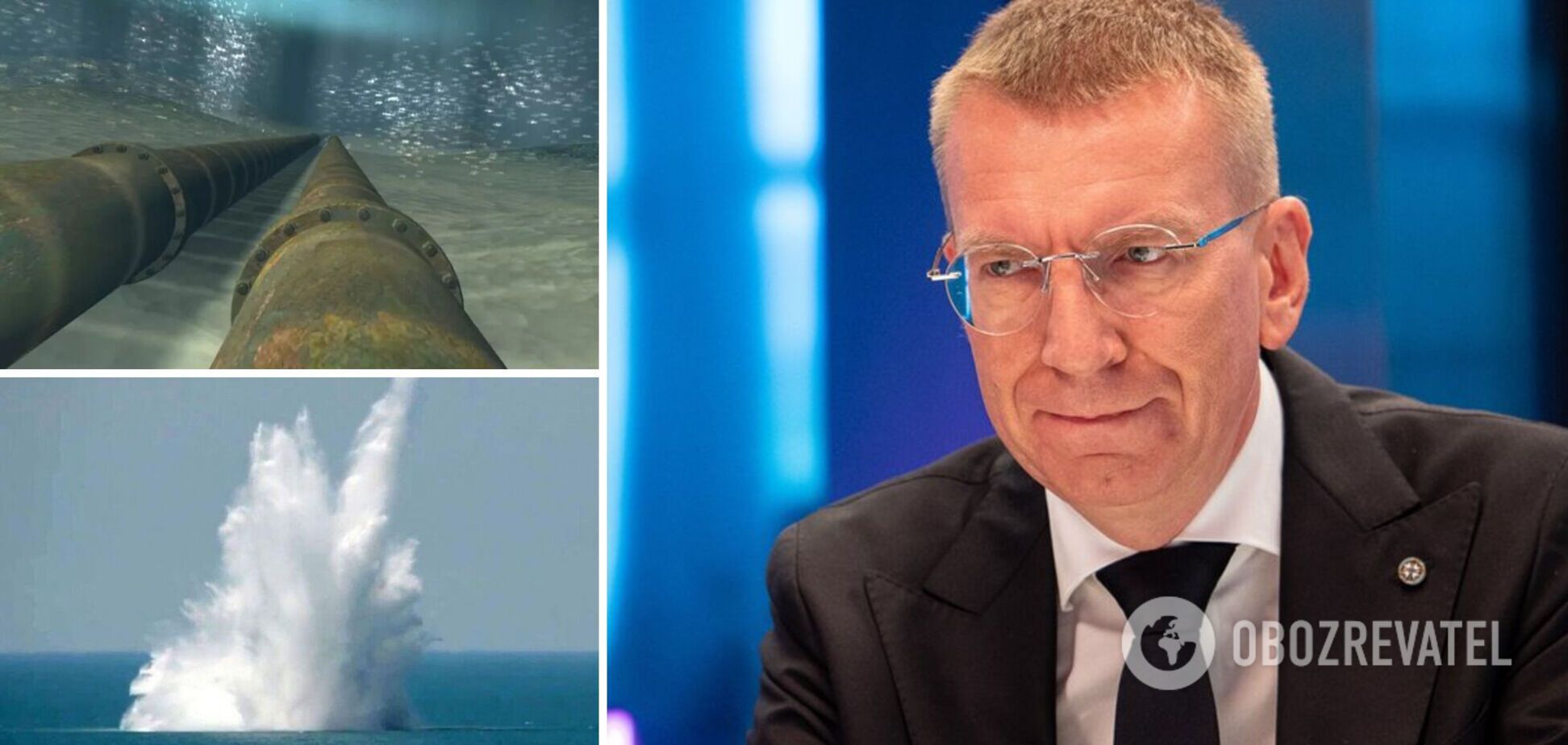 'Якщо винна Росія – треба закривати Балтику': президент Латвії прокоментував пошкодження підводної інфраструктури
